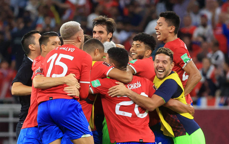 哥斯大黎加搶下世界盃最後一張門票
