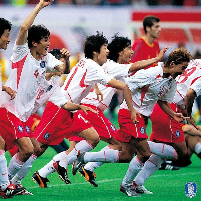 韓國隊2002年韓日世界盃闖進4強